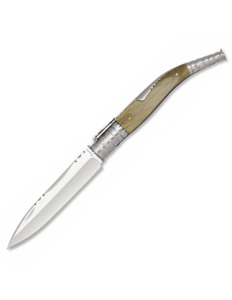 Pocket knife ratchet opening, bull...