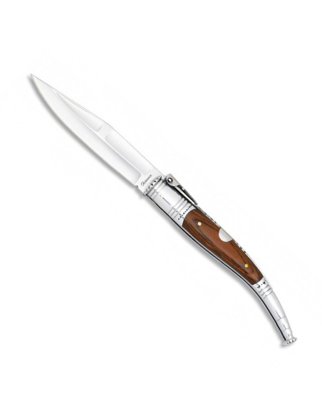 Red stamina serrano ratchet penknife