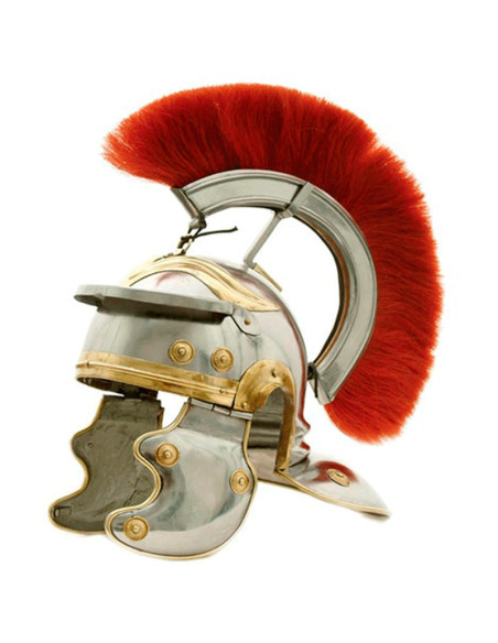 Roman Centurion Helmet - Red Crest Roman Centurion Helmet - Red Crest