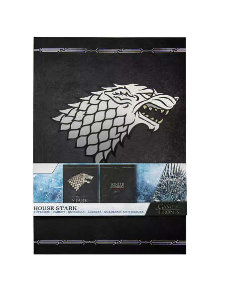 Game of Thrones House Stark notebook...