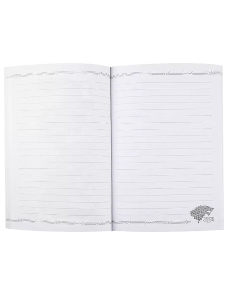 Game of Thrones House Stark notebook...
