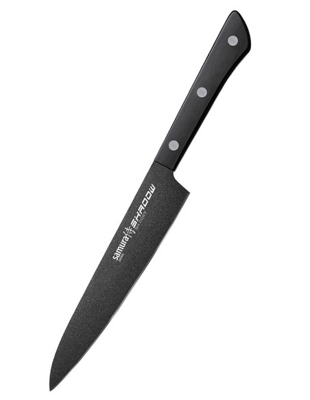 Samura Shadow Knife for Vegetables, blade 150 mm.