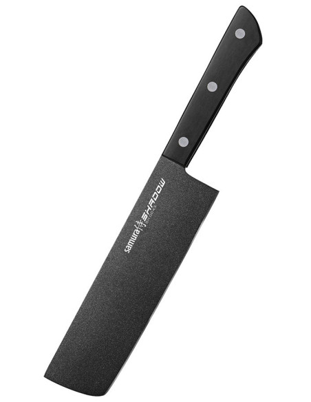 Samura Shadow knife Nakiri model, blade 170 mm.