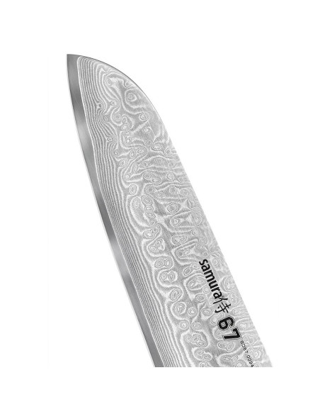 Santoku Samura knife series Damascus...