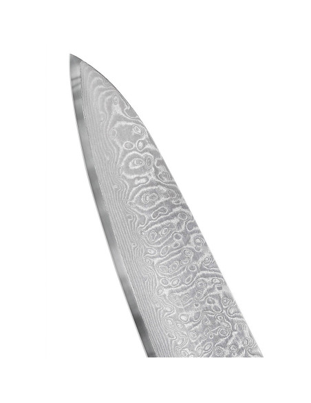 Damascus 67 series Santoku Samura...