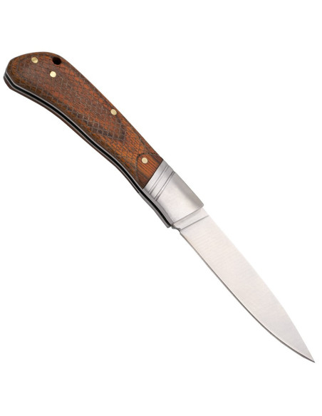 Third wood handle hunting knife, K4111W