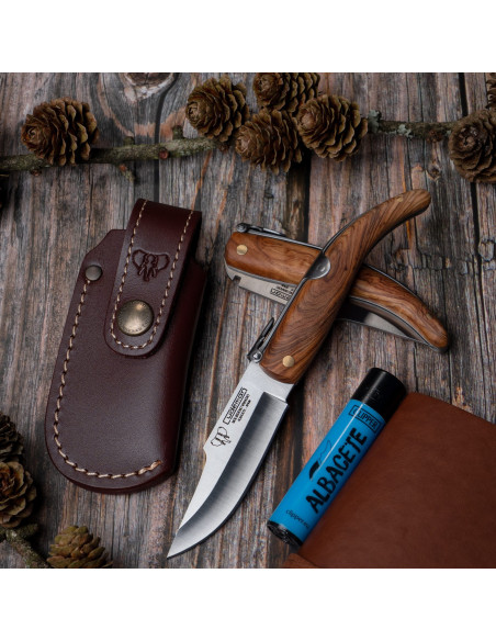 Albacete hunting knife, satin natural...