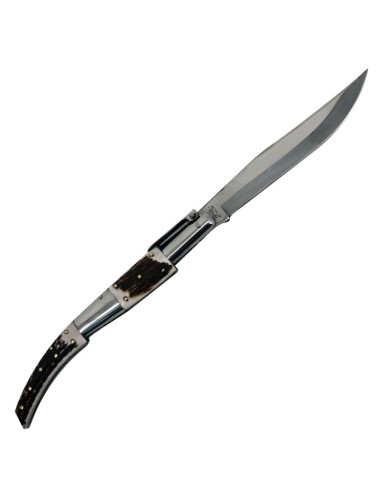 Arab ratchet pocket knife, Deer Antler handle
