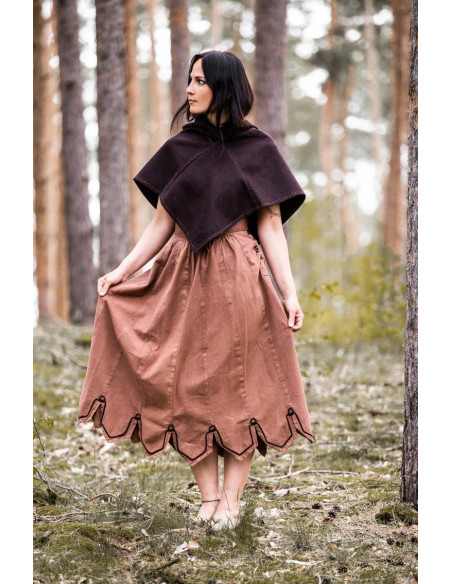 Viking Gugel model Halfdan, brown color