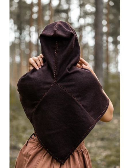 Viking Gugel model Halfdan, brown color