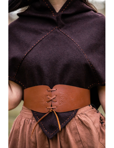 Viking Gugel model Halfdan, brown color