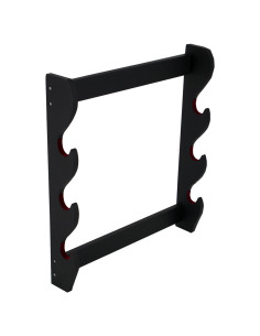Wall mount for 3 katanas