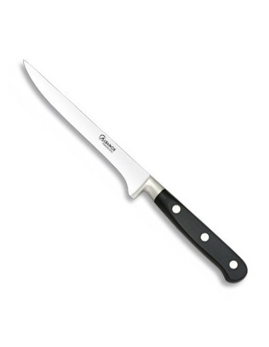 Black handle boning knife (blade 15 cm.)