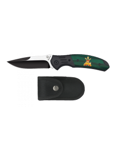Legion model black/green field knife