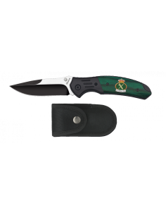 Black/green field knife Civil Guard model