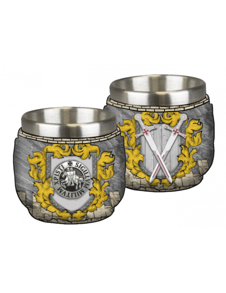 Templar Castle model shot glass