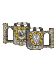 Templar Castle model resin cup