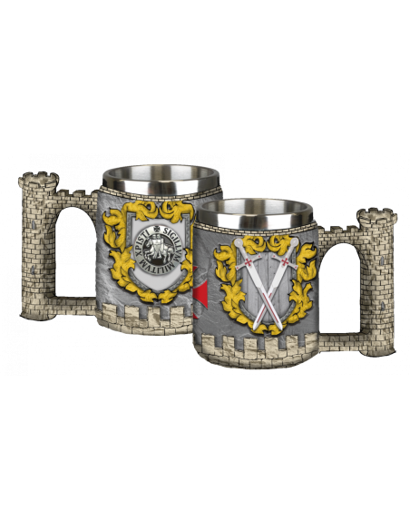 Templar Castle model resin cup