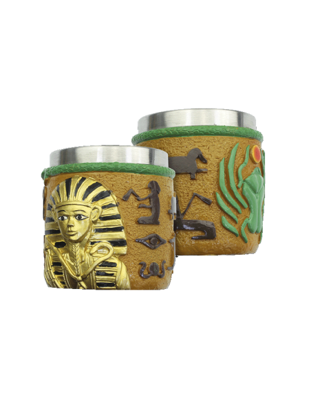 Egyptian shot glass model Pharaoh and... Egyptian shot glass model Pharaoh and...
