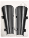 Medieval greaves for children Felix model, black color
