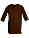 Brown medieval tunic for children model Niko