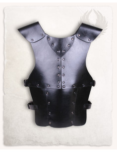 Medieval leather armor for children, Felix model, black