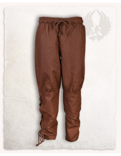 Medieval pants for children Wicky model, brown color