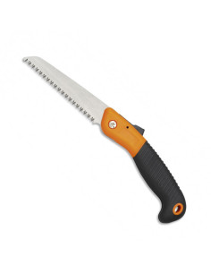 Saw, razor type, folding for field and garden