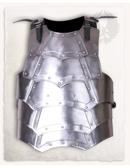 Gothic breastplate and backplate,...
