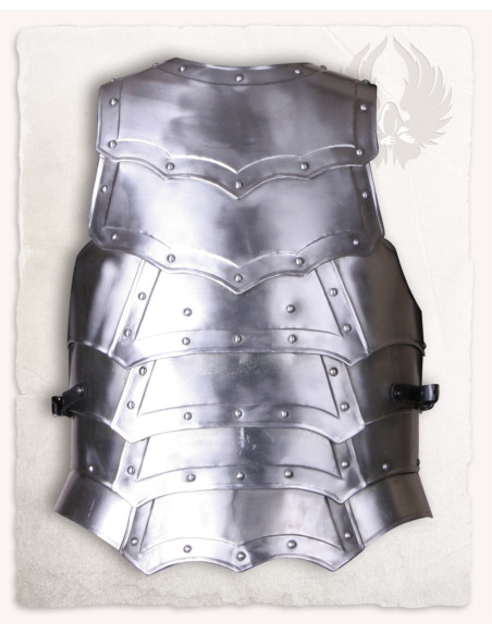 Gothic breastplate and backplate,...