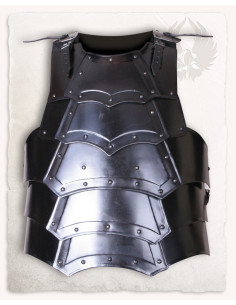 Gothic breastplate and backplate, Vladimir model, dark...