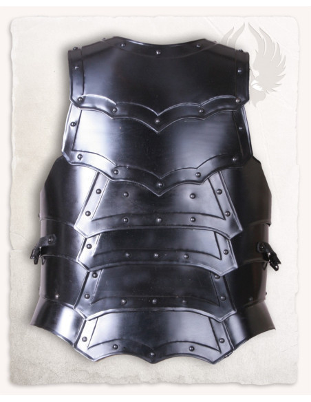 Gothic breastplate and backplate,...