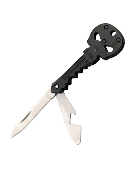Skull Keychain, Knife and Black... Skull Keychain, Knife and Black...