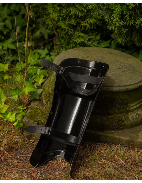 Georg metal medieval greaves model,...