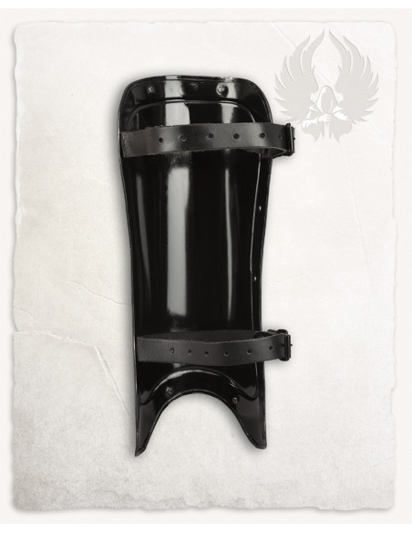 Georg metal medieval greaves model,...