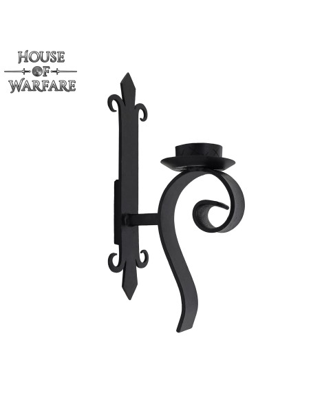 Medieval wall light for 1 candle