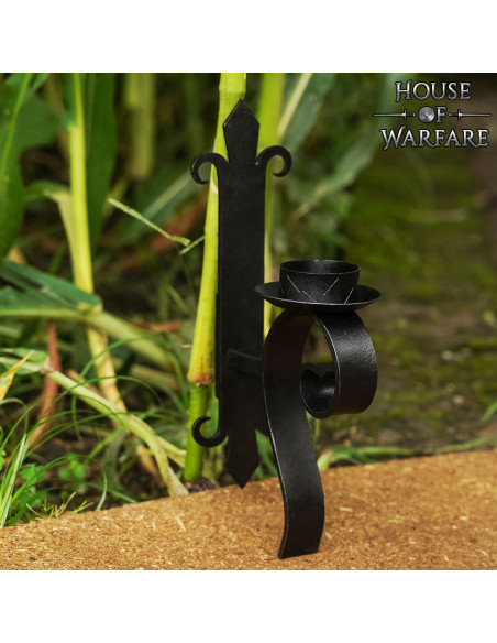 Medieval wall light for 1 candle