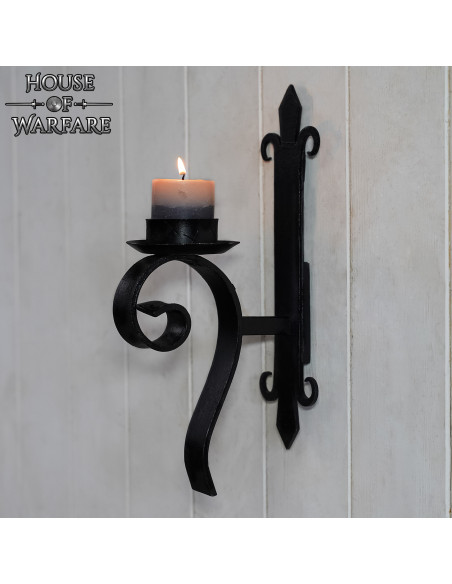 Medieval wall light for 1 candle
