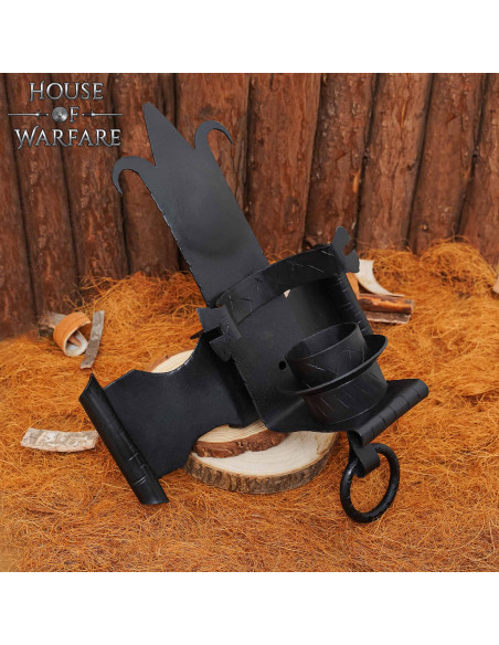 Wall light medieval cross for 1 candle