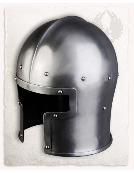 Manolo model metal medieval barbute