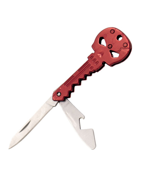 Red Skull, Knife and Bottle Opener...