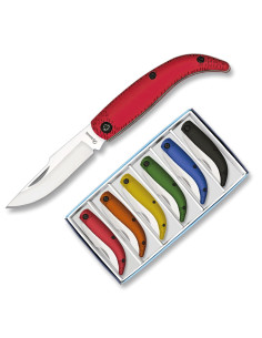 Set 6 colored knives