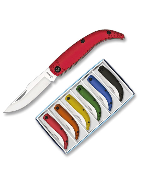 Set 6 colored knives