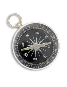 aluminum pocket compass