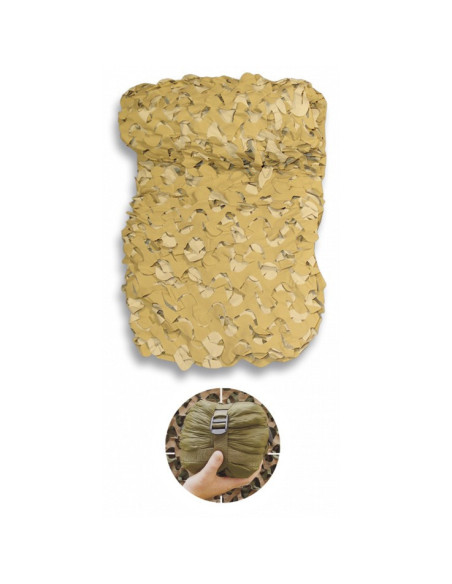 Desert mesh camouflage net (3x2.40 mts.)