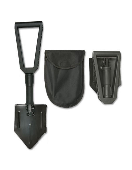 black survival shovel