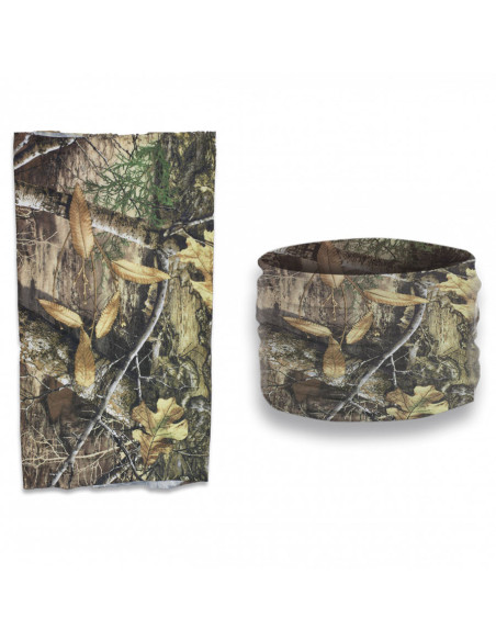 Military neck gaiter with branches...