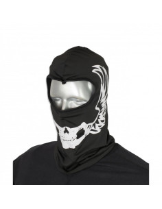 Black-white hood skull, Barbaric skull