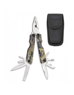 Camo multitool pliers with sheath
