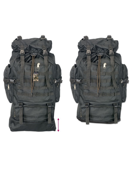 Barbaric black tactical backpack, 60L Barbaric black tactical backpack, 60L